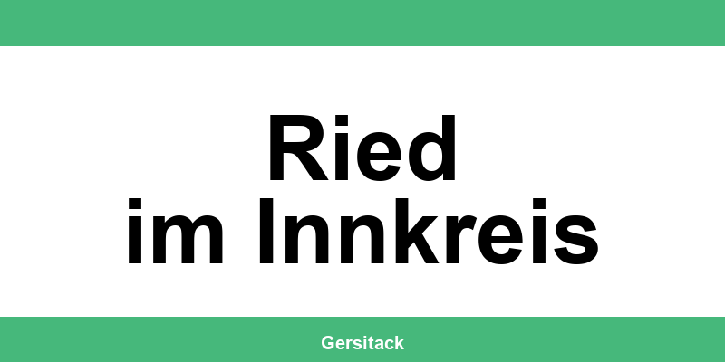 Kontakt und Telefonnummer der ÖGK in Ried im Innkreis